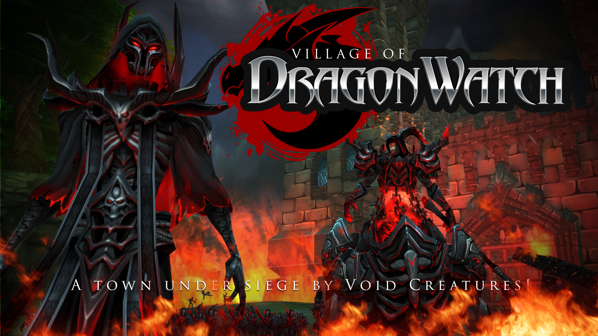 Dragonwatch Village under attack by the void!