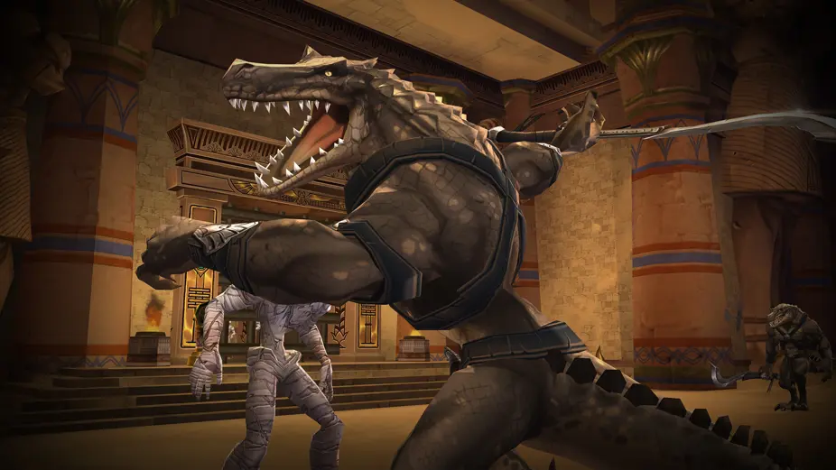 Half-Croc Sobekian Tomb Raiders