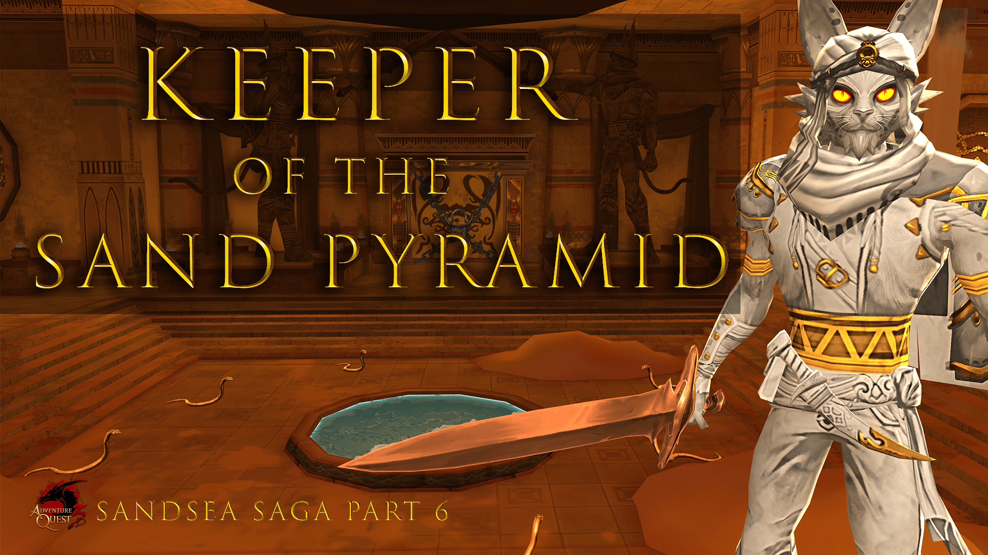 Sandsea Saga Part 6: Keeper of the Sand Pyramid