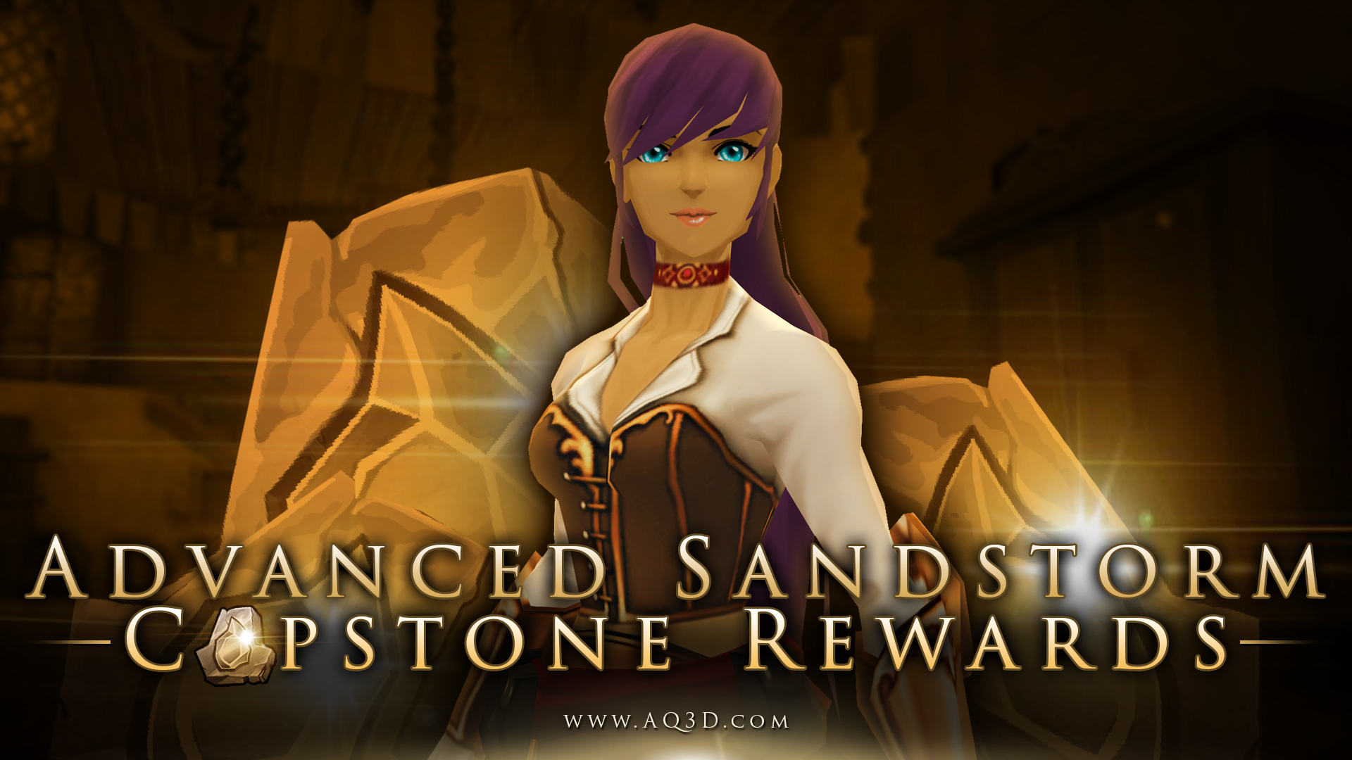 Get your Advanced Sandstorm Capstone Rewards