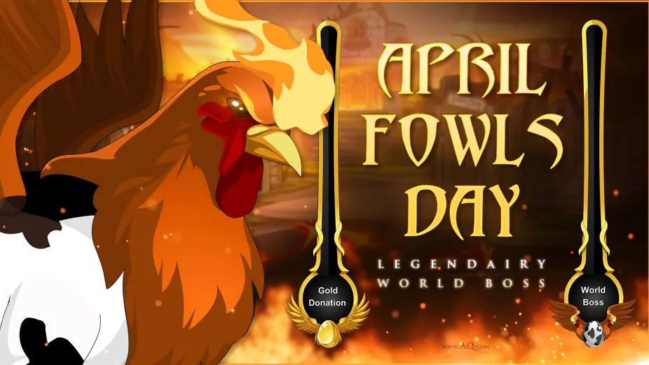 AdventureQuest Worlds April Fowls