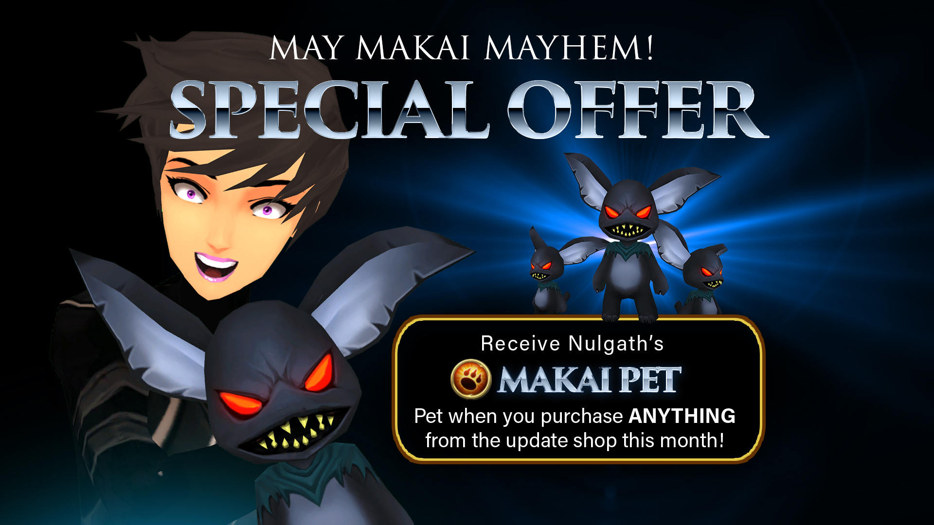 May 2022 Special Offer: Nulgath's Makai Pet