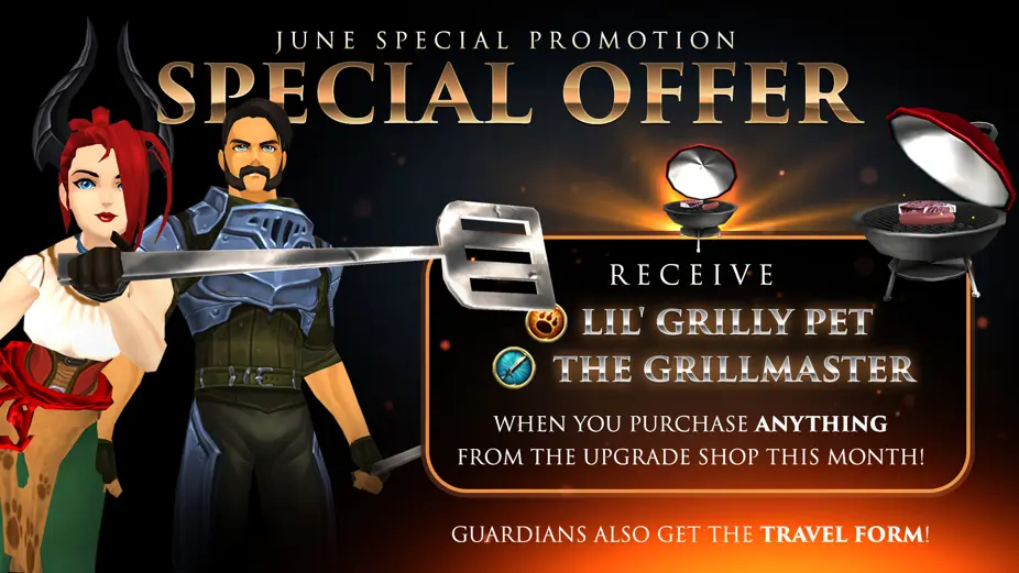 June Special Offer Grill