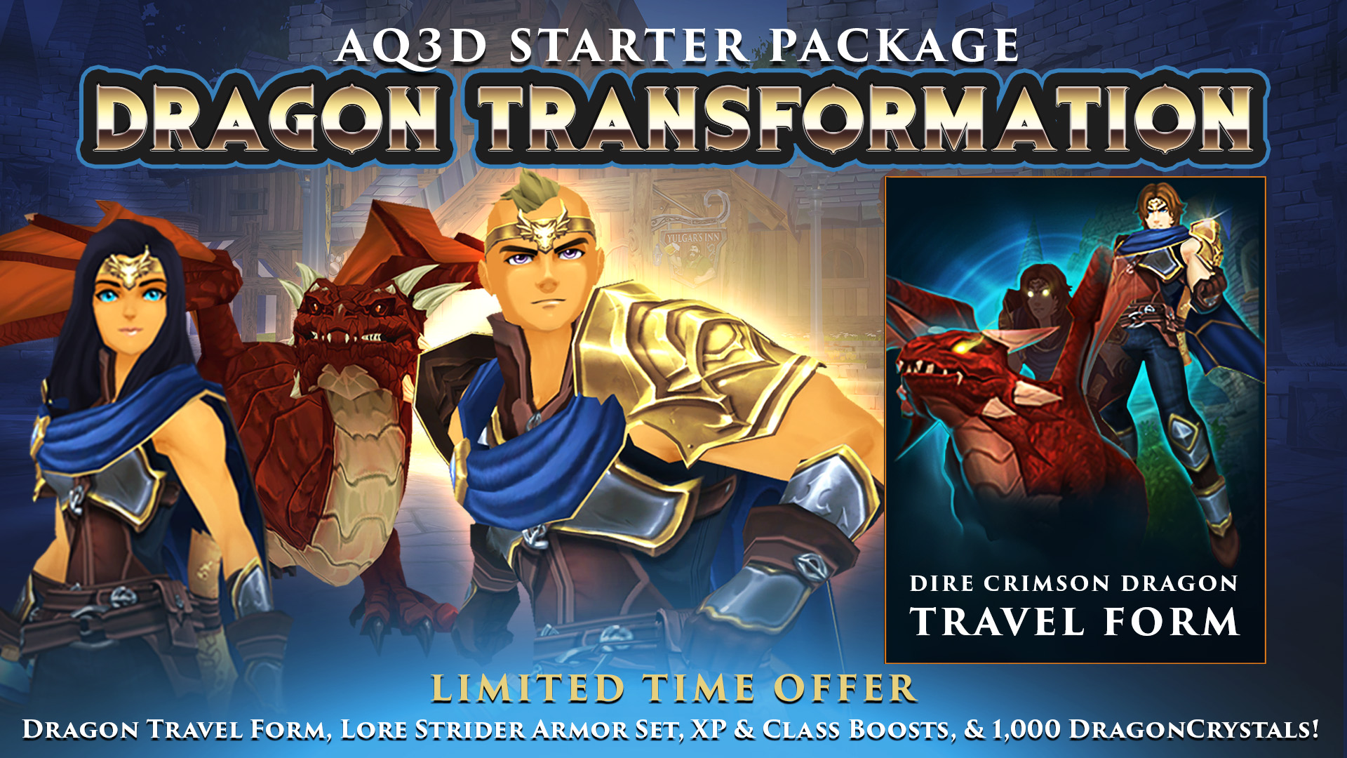 Dragon Transformation Starter Pack