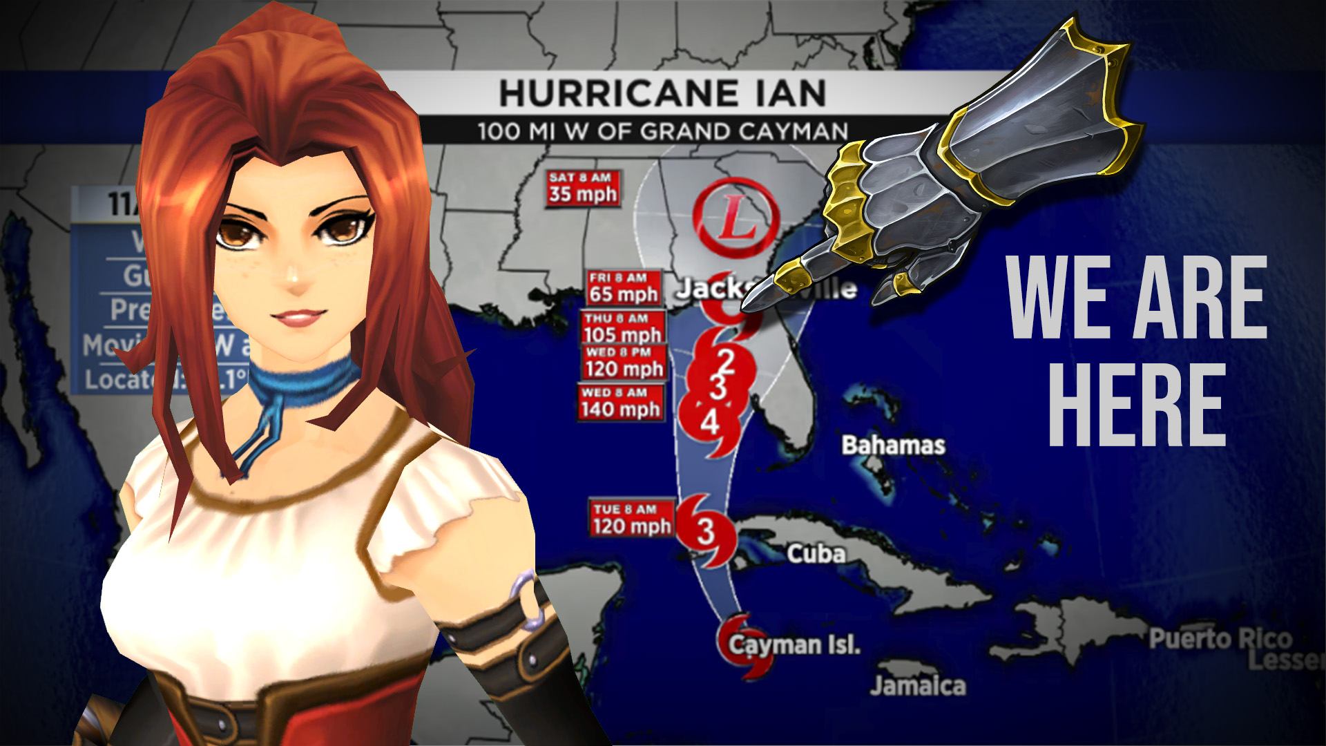 Due to Hurricane Ian we are doing an XP Boost!