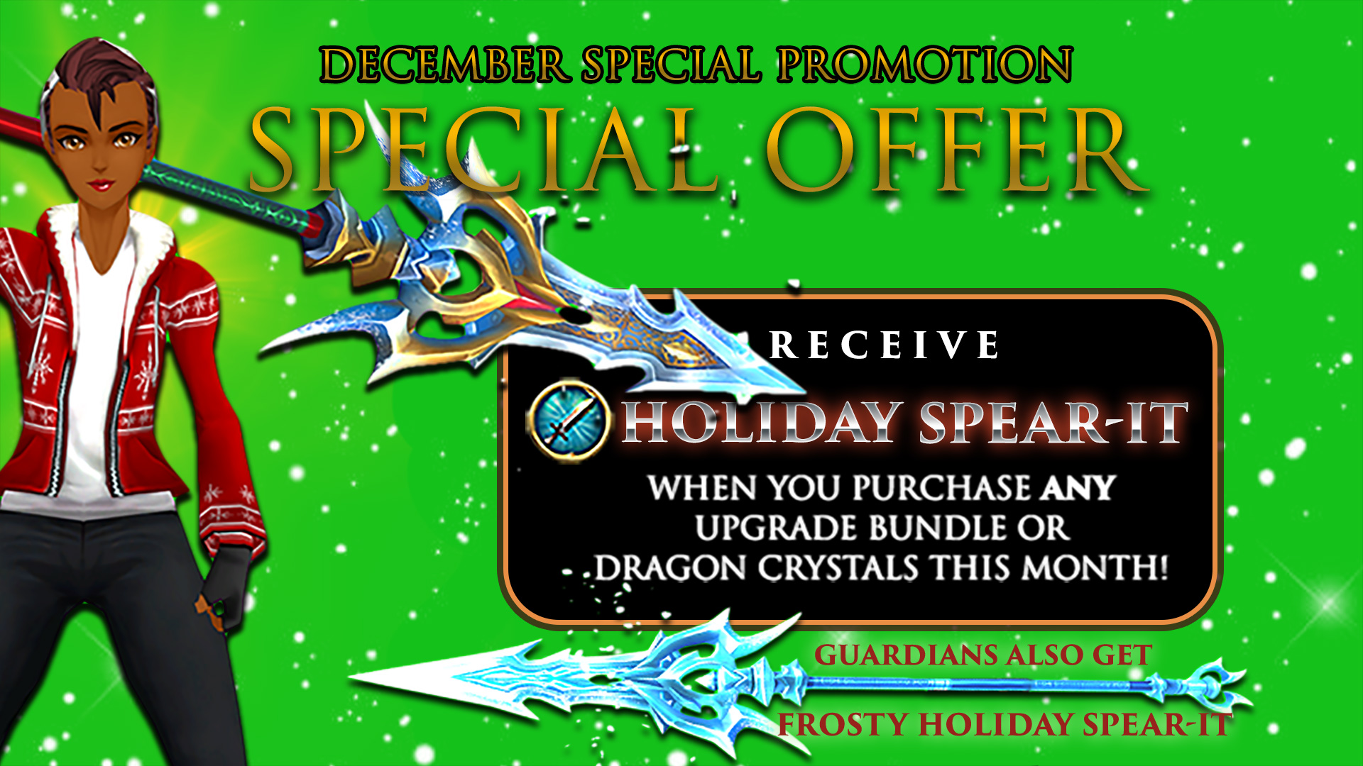 December 2022 Special Promotion: Holiday Spear-It