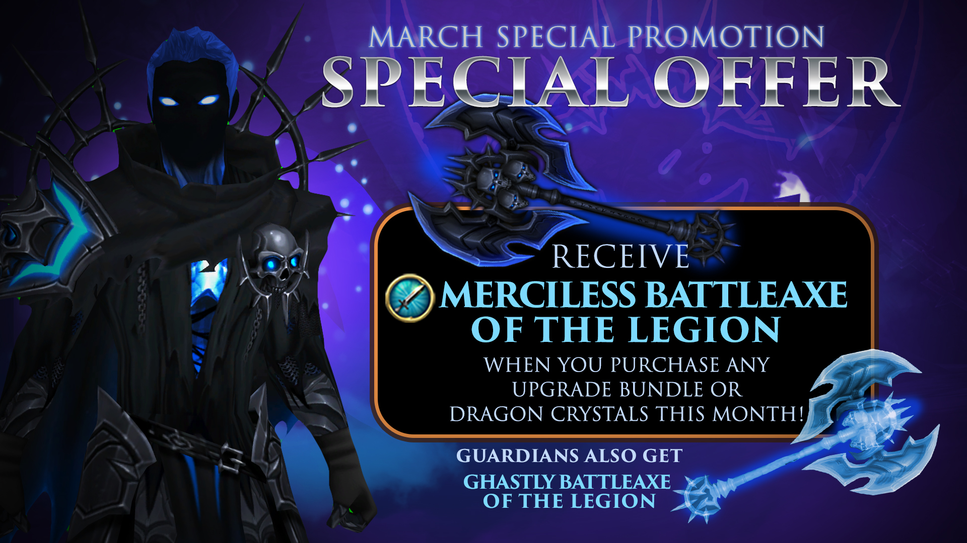 March 2023 Special Promotion: Merciless Battleaxe of the Legion