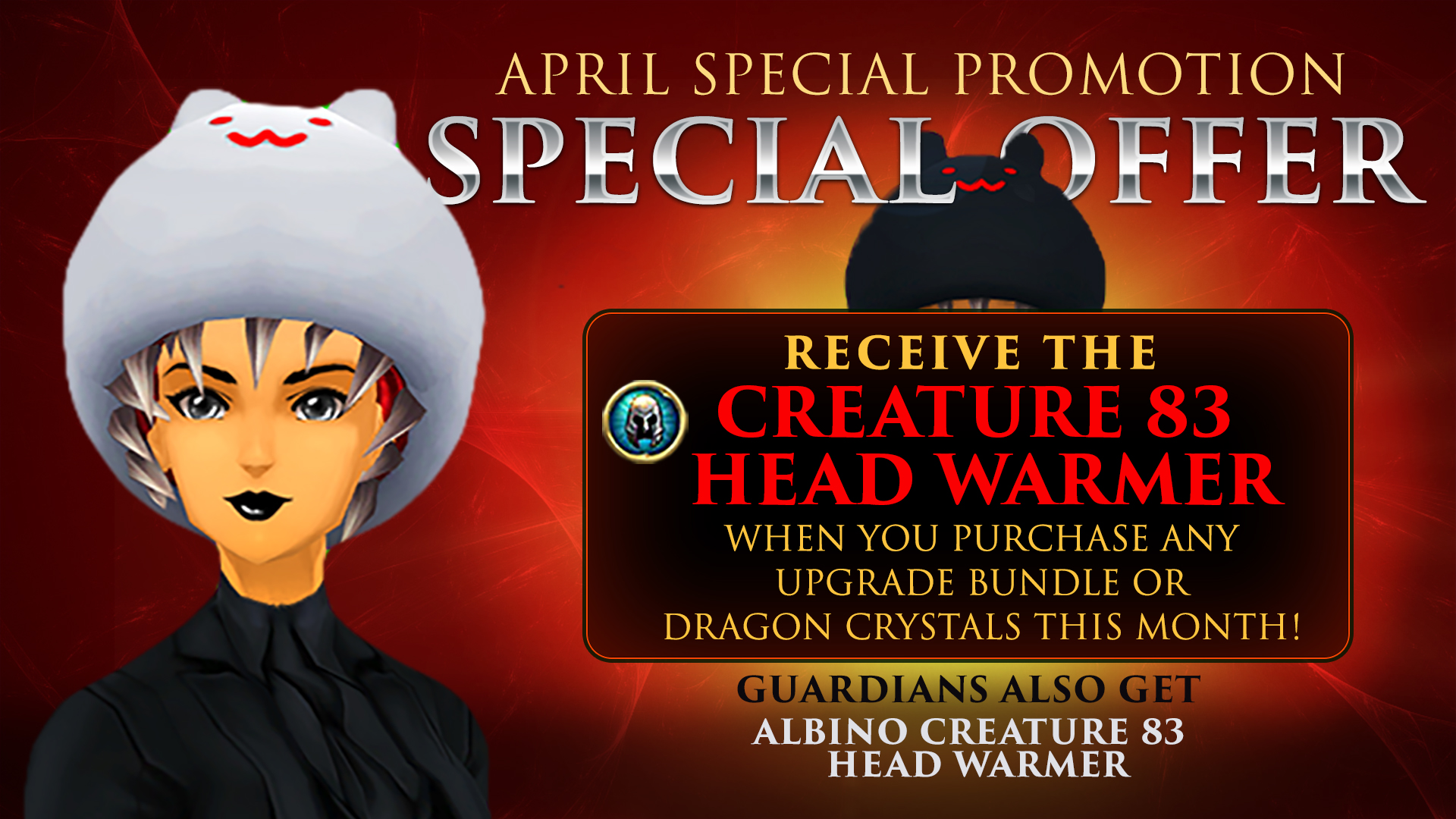April 2023 Special Promotion: Creature 83 Head Warmer