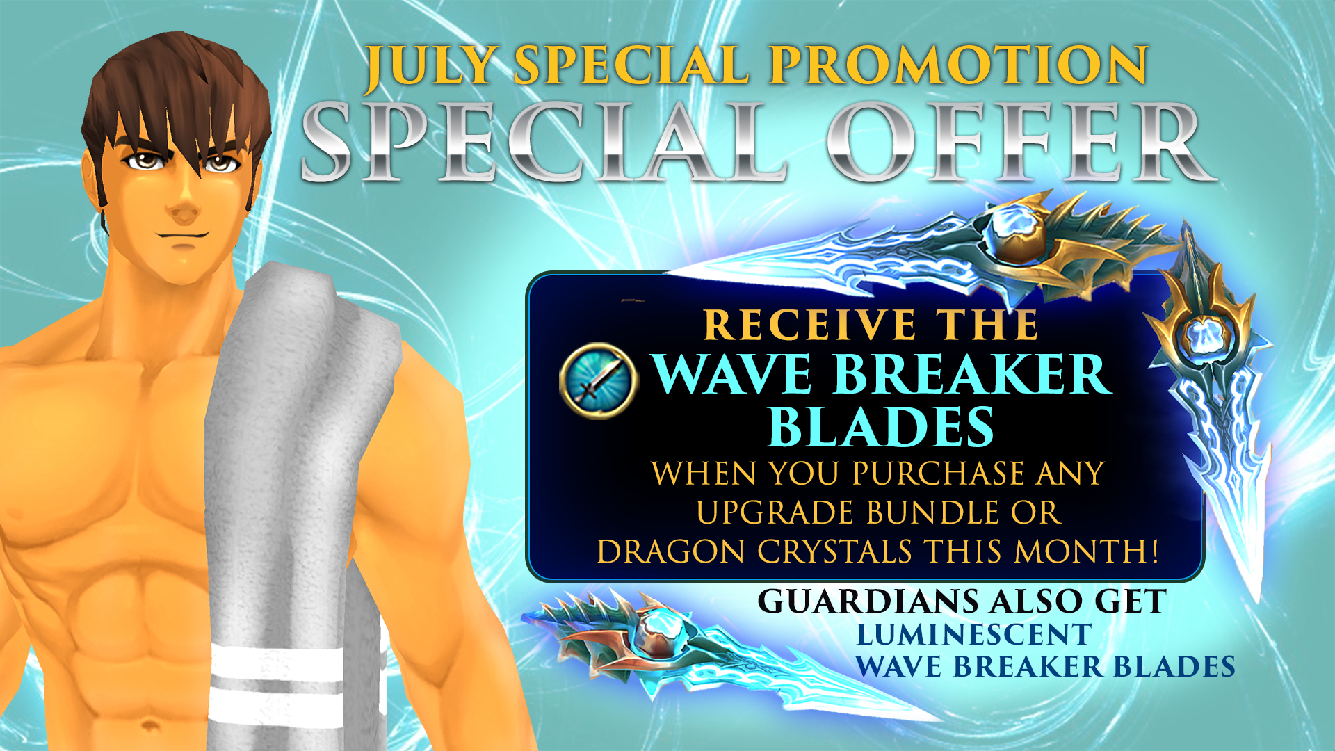 July 2023 Promo: Wave Breaker Blades