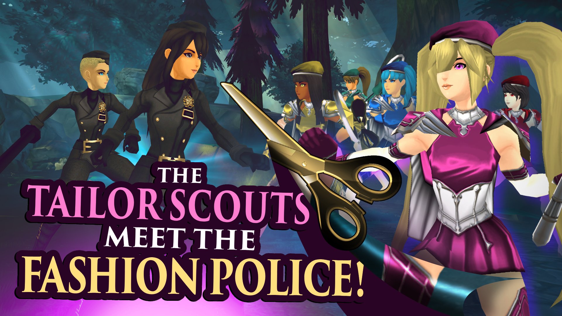 The Tailor Scouts Meet the Fashion Police!