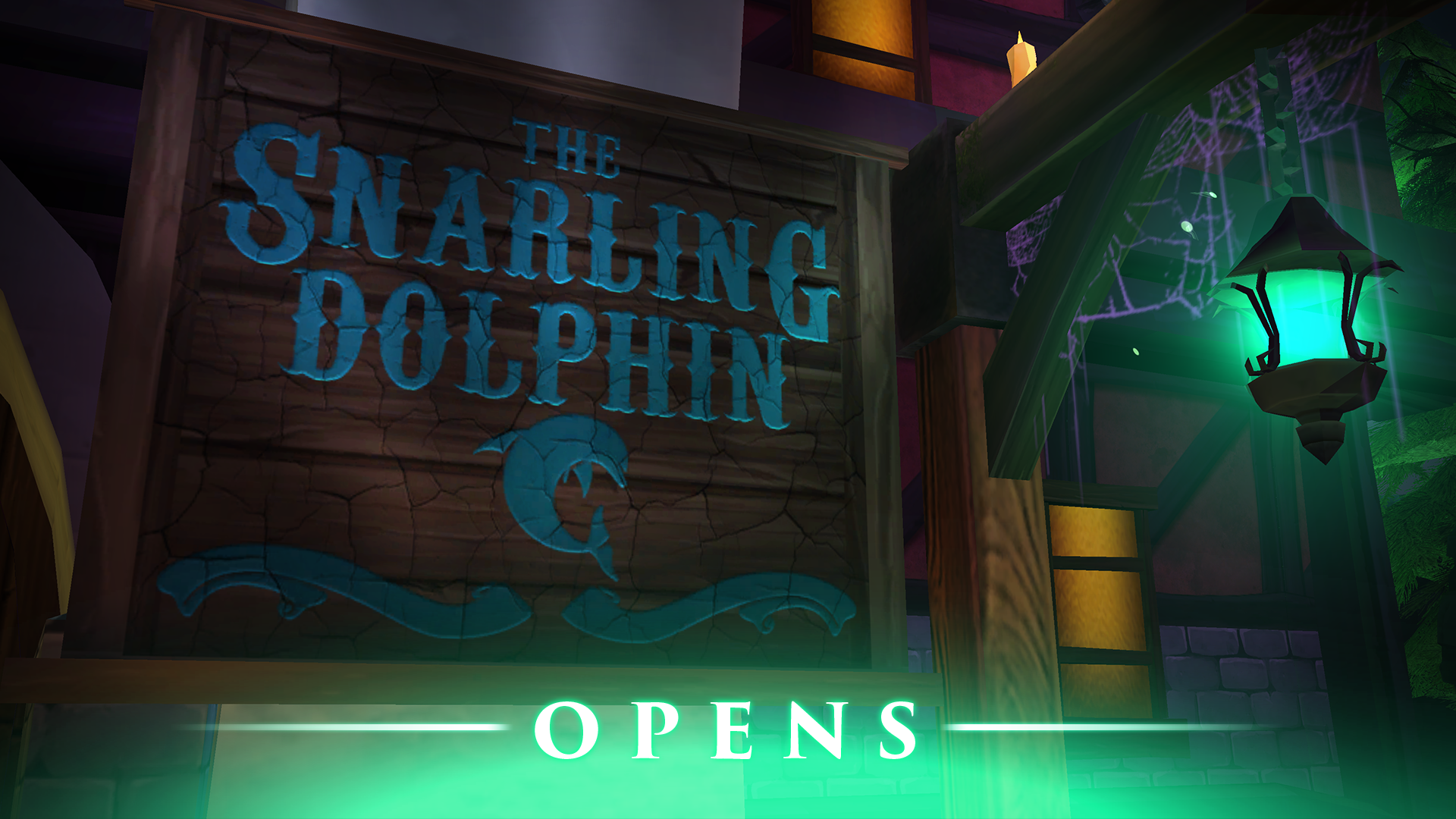 The Snarling Dolphin Opens