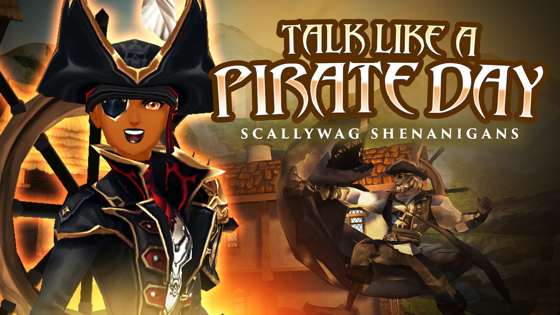Talk Like a Pirate Day: Scallywag Shenanigans happening now!