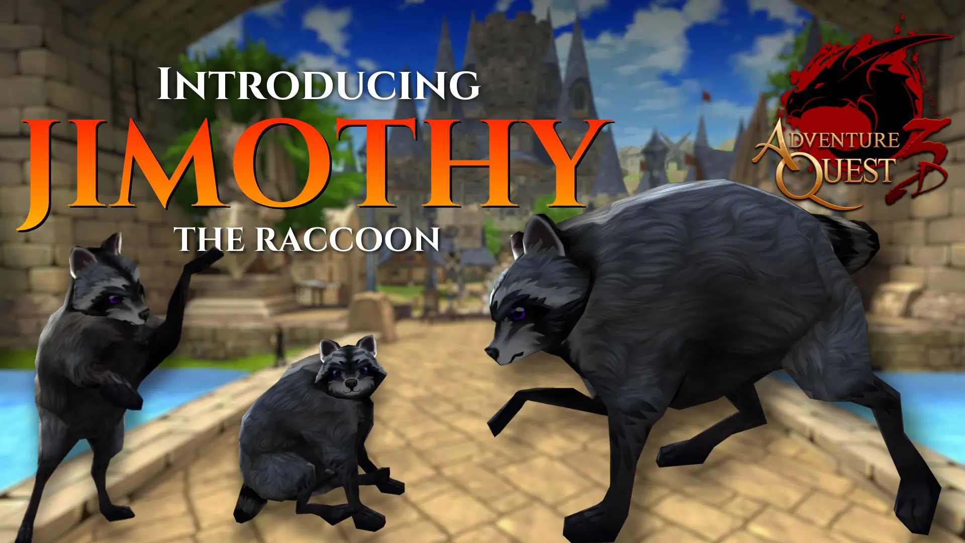Not Safe Fur Work: Jimothy the Viral Raccoon is Now in AQ3D! 