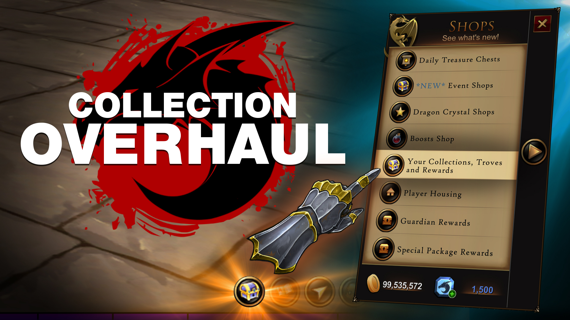 Collection Overhaul + Eternal Heirlooms