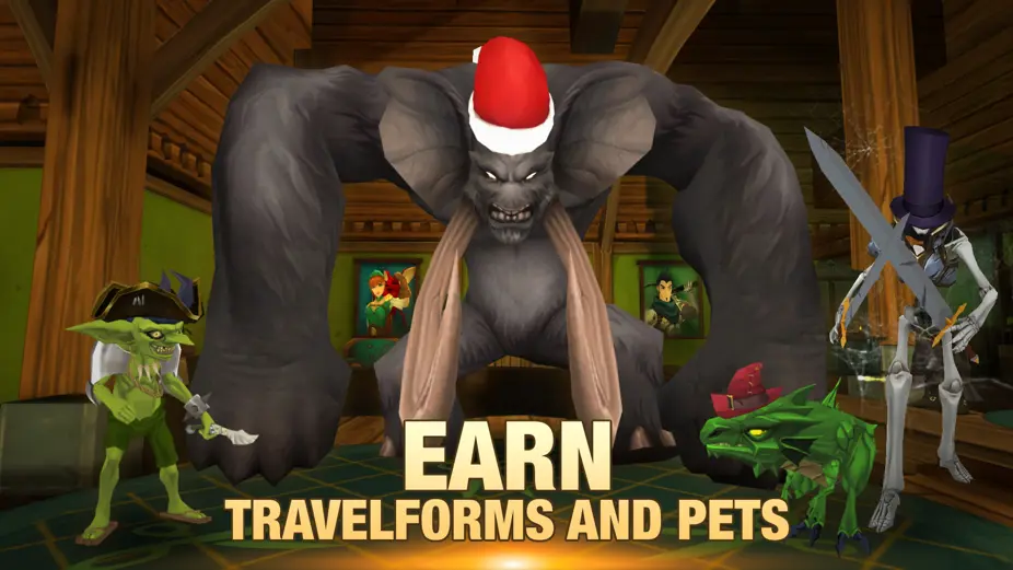 Earn TravelForms and Pets