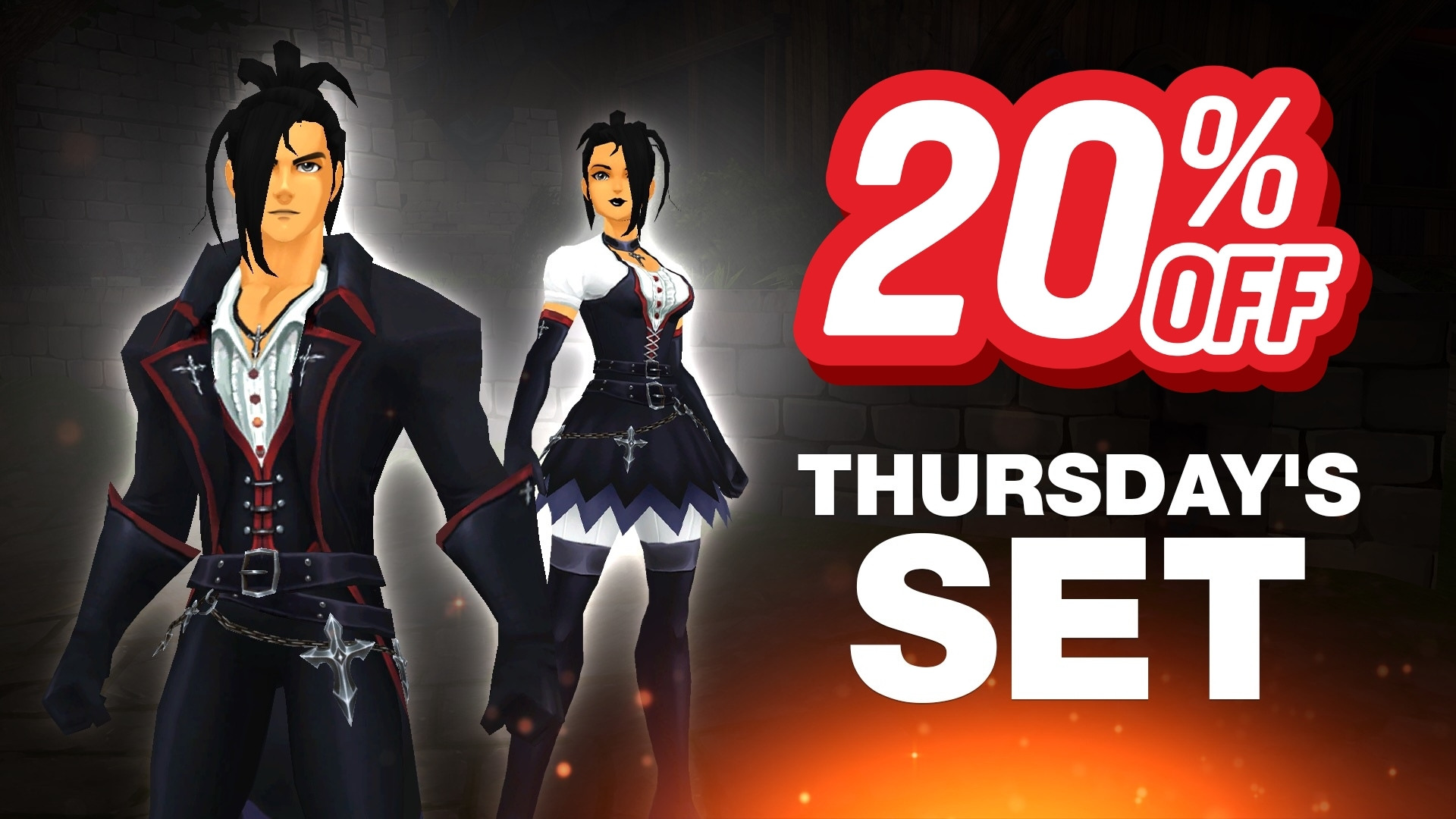 Save over 20% with Thursday's Set Bundle!