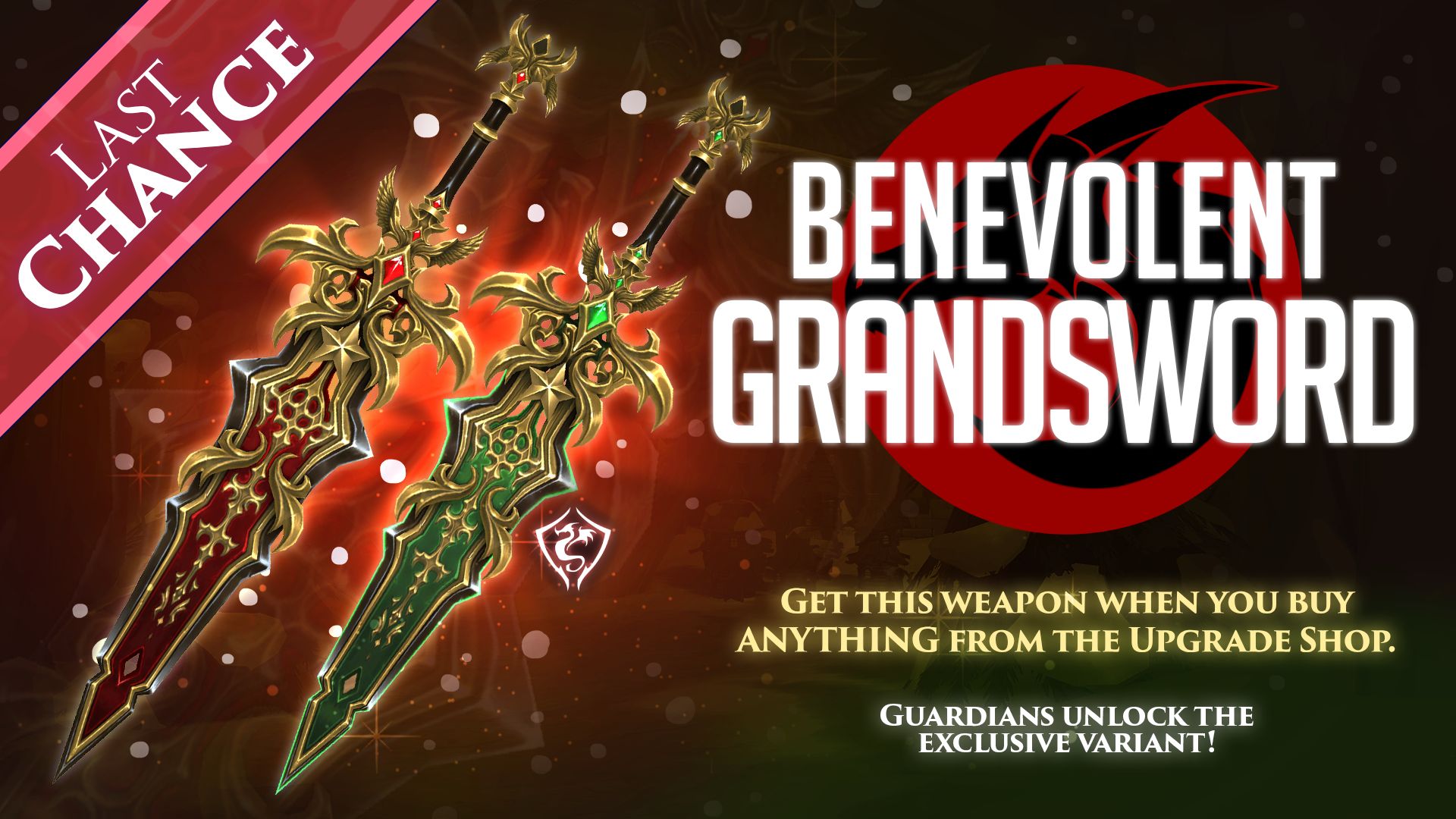 🚨 Last Chance: The Benevolent Grandsword 🚨